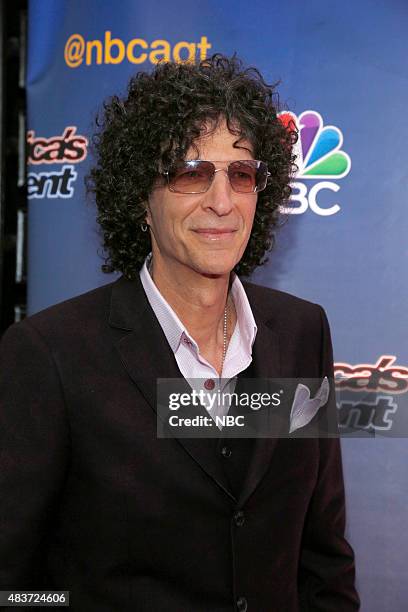 Live Show Premiere Red Carpet -- Pictured: Howard Stern --