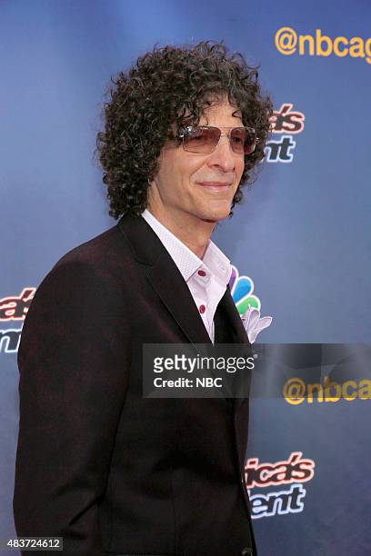 Live Show Premiere Red Carpet -- Pictured: Howard Stern --