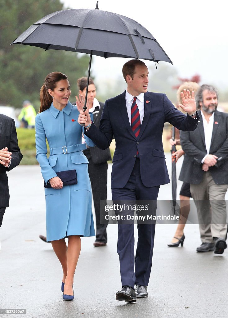 The Duke And Duchess Of Cambridge Tour Australia And New Zealand - Day 4