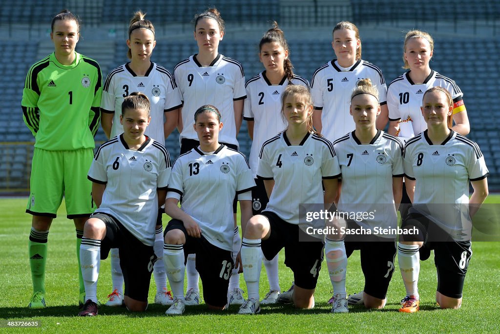 U19 Women's Belgium v U19 Women's Germany - UEFA Under19 Women's Elite Round