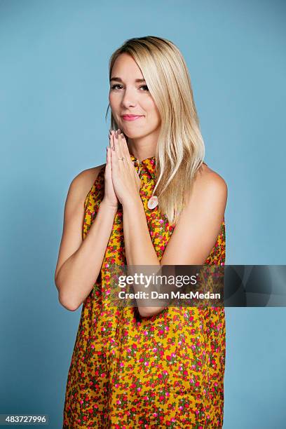 Mollie Gates attends the 'Finders Keepers' screening during the Sundance NEXT FEST at The Theatre at Ace Hotel on August 8, 2015 in Los Angeles,...