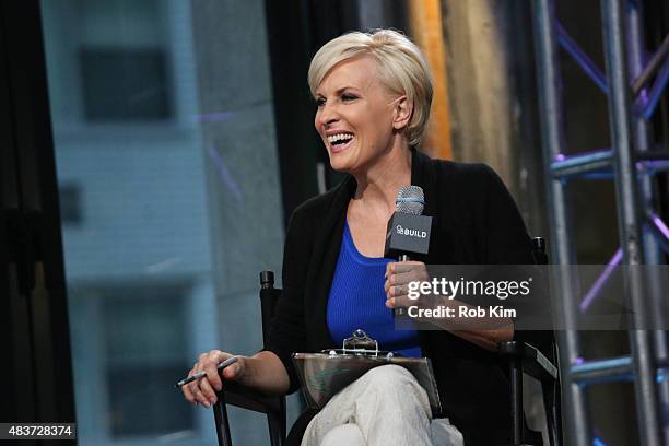 Mika Brzezinski of MSNBC attends AOL Build Presents: "Plenty Ladylike" at AOL Studios In New York on August 12, 2015 in New York City.