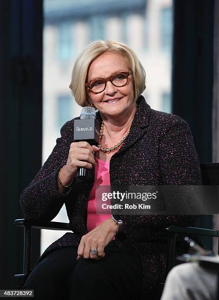 Senator Claire McCaskill attends AOL Build Presents: "Plenty Ladylike" at AOL Studios In New York on August 12, 2015 in New York City.