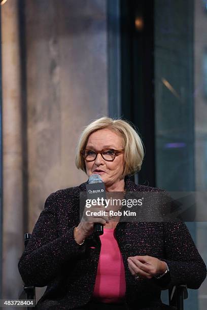 Senator Claire McCaskill attends AOL Build Presents: "Plenty Ladylike" at AOL Studios In New York on August 12, 2015 in New York City.