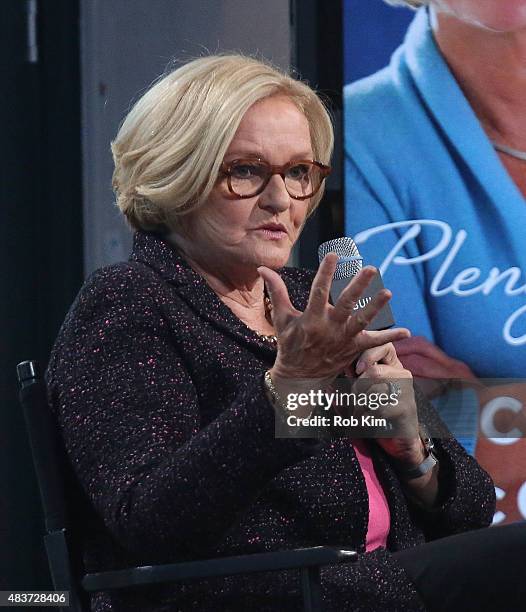 Senator Claire McCaskill attends AOL Build Presents: "Plenty Ladylike" at AOL Studios In New York on August 12, 2015 in New York City.