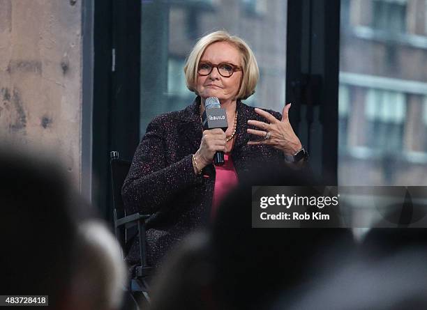 Senator Claire McCaskill attends AOL Build Presents: "Plenty Ladylike" at AOL Studios In New York on August 12, 2015 in New York City.