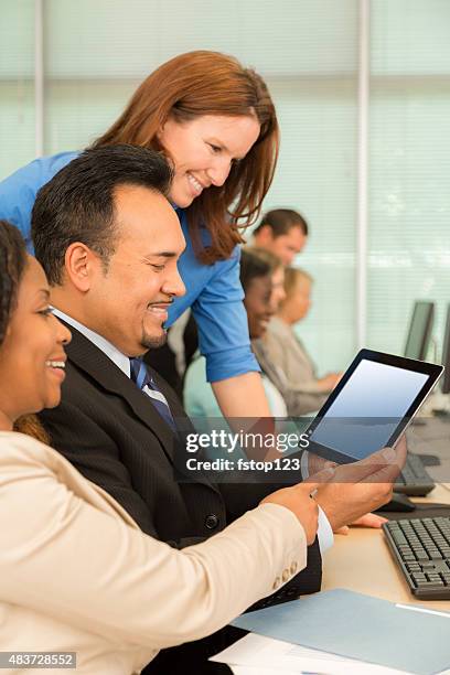 Workforce Computer Training Computer Training At Work Photos and Premium High Res Pictures - Getty ...
