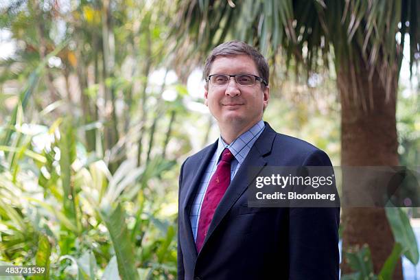 Ken Gullicksen, chief operating officer of Evernote Corp., poses for a photograph at the Boao Forum for Asia in Boao, Hainan, China, on Thursday,...