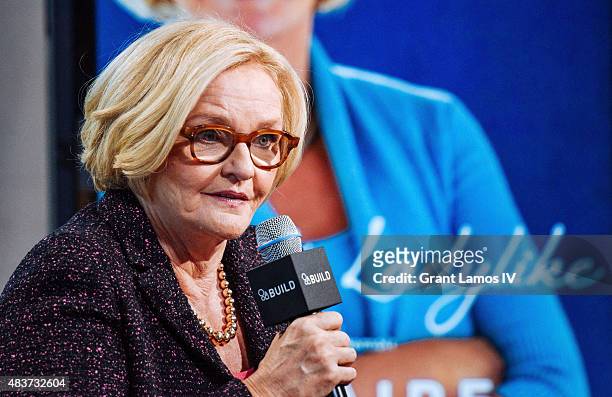 Senator Claire McCaskill attends the AOL Build Presents: "Plenty Ladylike" at AOL Studios in New York on August 12, 2015 in New York City.