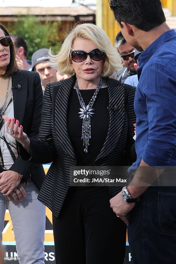 Celebrity Sightings In Los Angeles - April 9, 2014