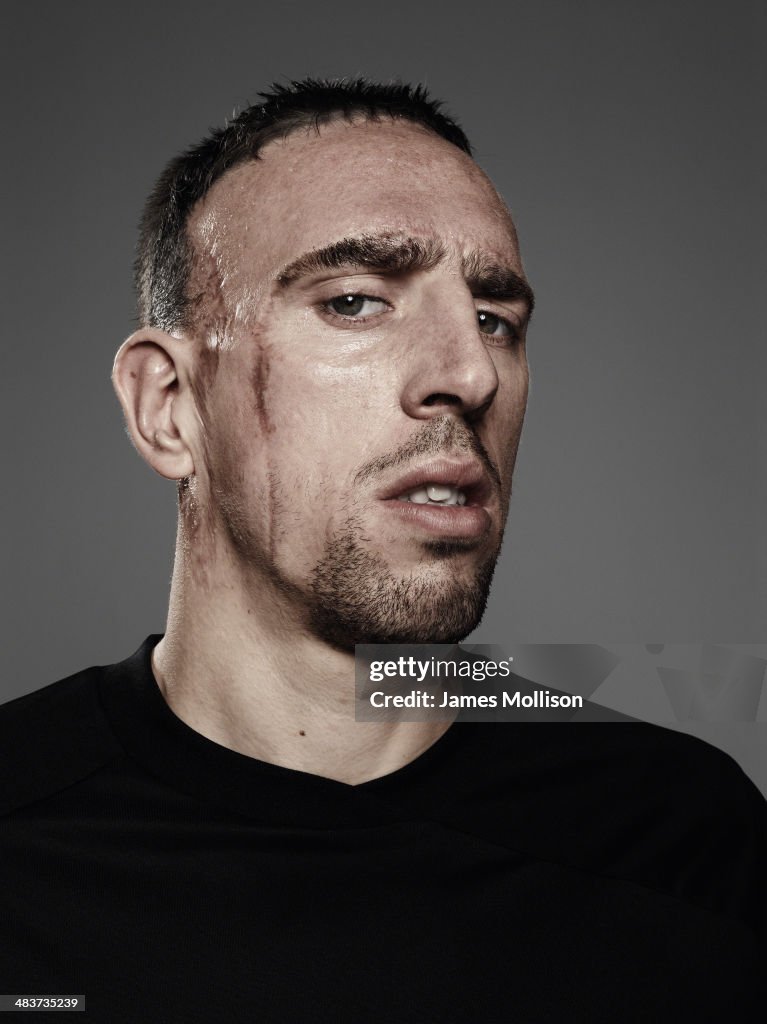 Frank Ribery, Portrait shoot, April 1, 2010