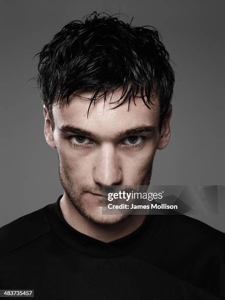 Footballer Hugo Lloris is photographed on April 1, 2010 in Paris, France.