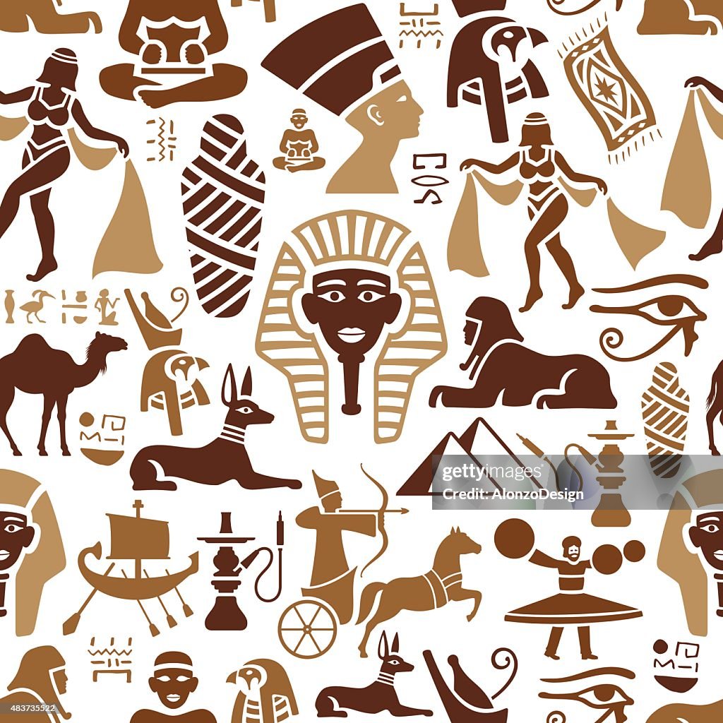 Erypt Pattern Egyptian Pattern High-Res Vector Graphic - Getty Images
