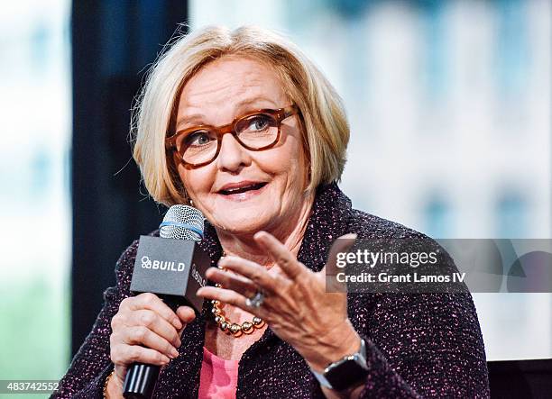 Senator Claire McCaskill attends the AOL Build Presents: "Plenty Ladylike" at AOL Studios in New York on August 12, 2015 in New York City.