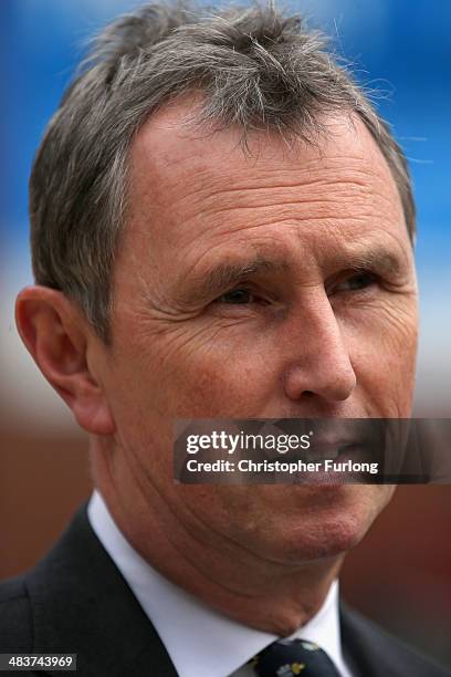Former deputy speaker of the House of Commons Nigel Evans speaks to waiting media outside Preston Crown Court after being found not guilty of alleged...