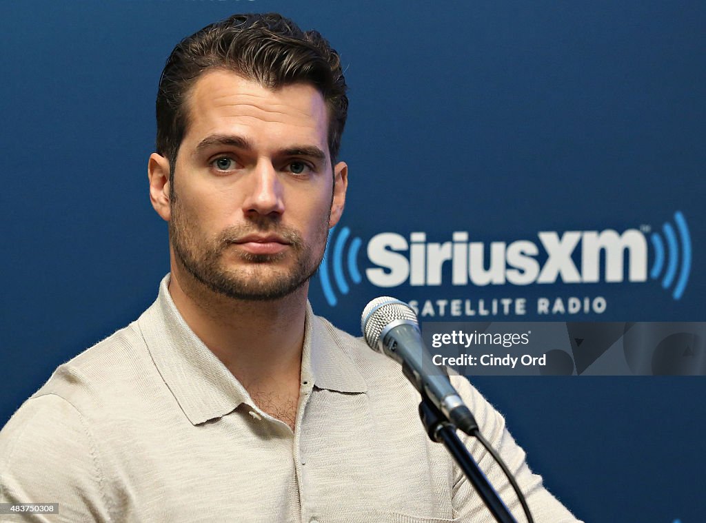 SiriusXM's Town Hall With Guy Ritchie, Henry Cavill, Armie Hammer And Lionel Wigram