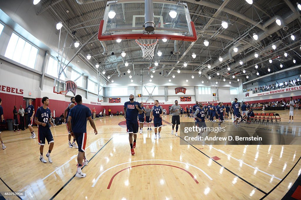 2015 USA Basketball Men's National Team Minicamp