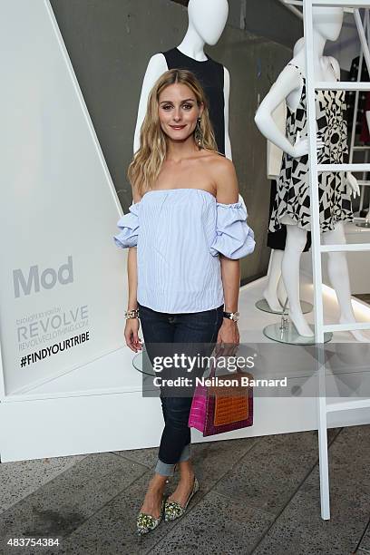 Olivia Palermo attends the StyleWatch x Revolve Fall Fashion Party on the The High Line on August 12, 2015 in New York City.