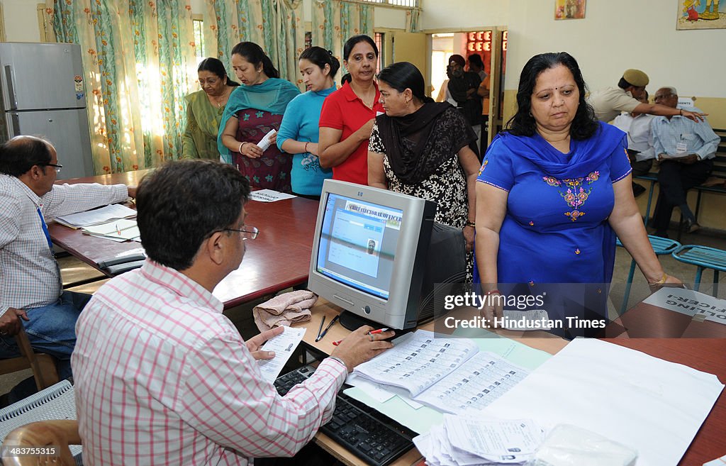 Voting For The Third Phase Of The Lok Sabha Elections