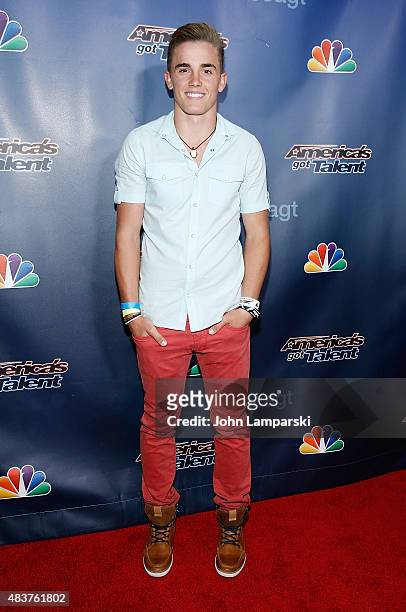 Damone Rippy attends "America's Got Talent" season 10 on August 12, 2015 at Radio City Music Hall on August 12, 2015 in New York City.