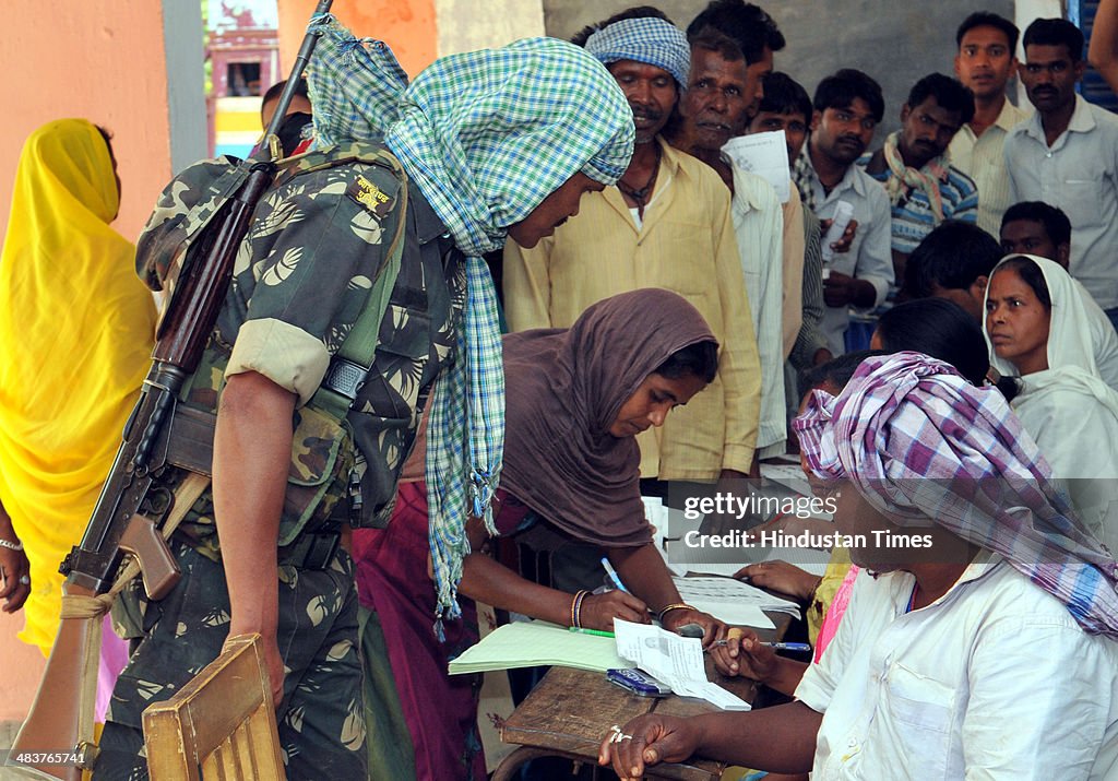 Voting For The Third Phase Of The Lok Sabha Elections