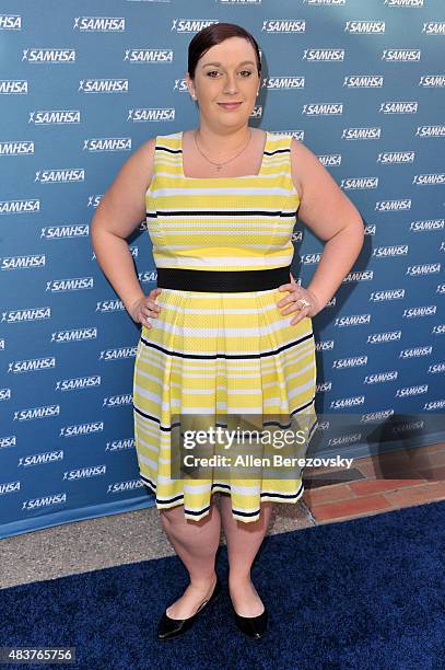 Hayley Winterberg attends the 10th Annual Voice Awards at Royce Hall, UCLA on August 12, 2015 in Westwood, California.