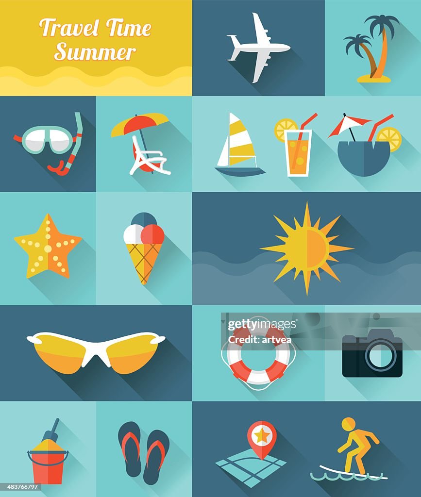 Sommer-Symbole