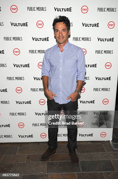 Series executive producer Aaron Lubin attends The NYMag, Vulture + TNT Celebrate the Premiere of "Public Morals" on August 12, 2015 in New York City.