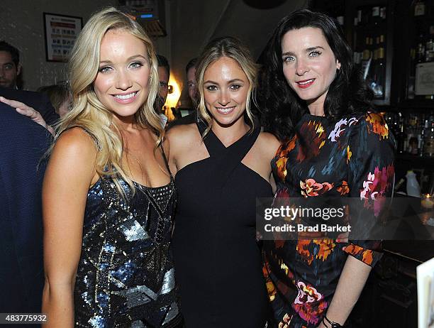 Katrina Bowden, Elizabeth Masucci and Katrina Bowden attend The NYMag, Vulture + TNT Celebrate the Premiere of "Public Morals" on August 12, 2015 in...