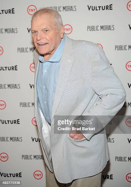 Actor Brian Dennehy attends The NYMag, Vulture + TNT Celebrate the Premiere of "Public Morals" on August 12, 2015 in New York City.