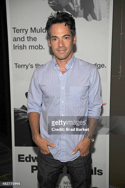Series executive producer Aaron Lubin attends The NYMag, Vulture + TNT Celebrate the Premiere of "Public Morals" on August 12, 2015 in New York City.
