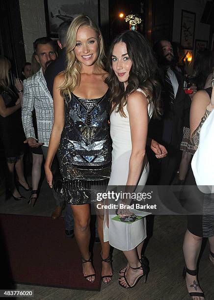 Katrina Bowden and Lyndon Smith attend The NYMag, Vulture + TNT Celebrate the Premiere of "Public Morals" on August 12, 2015 in New York City.