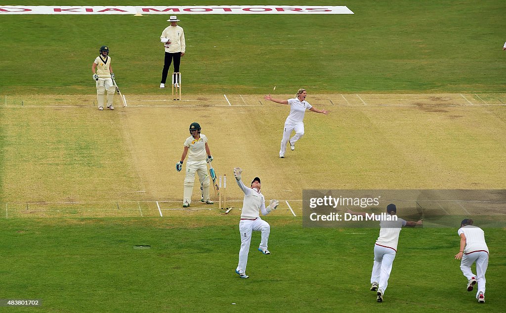 England Women v Australia Women: Women's Ashes Series - Kia Women's Test: Day Three