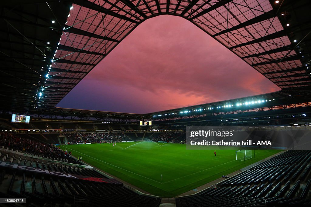 MK Dons v Leyton Orient - Capital One Cup First Round