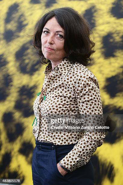 Director Pascale Breton attends Suite Armoricaine photocall on August 13, 2015 in Locarno, Switzerland.