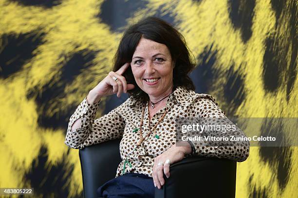 Director Pascale Breton attends Suite Armoricaine photocall on August 13, 2015 in Locarno, Switzerland.