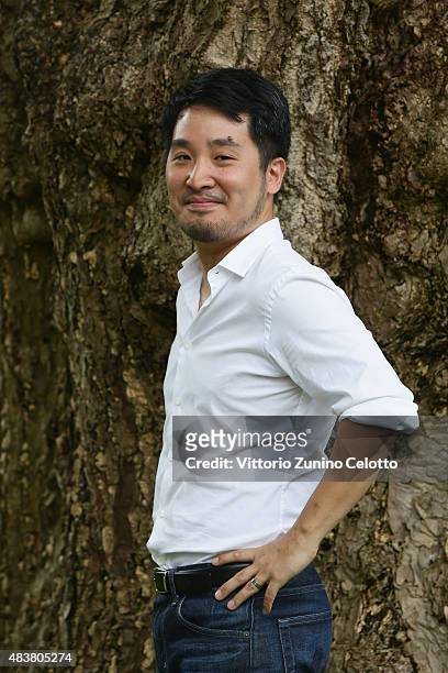 Director Chung Lee attends The Laundryman photocall on August 13, 2015 in Locarno, Switzerland.