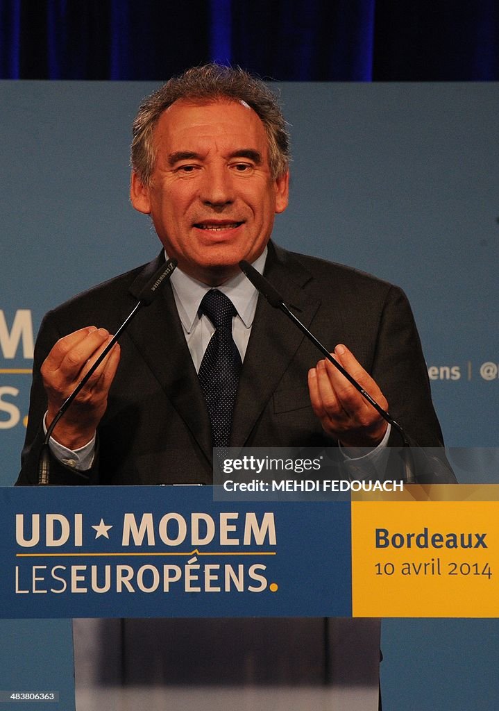 FRANCE-EU-VOTE-MODEM-UDI-BAYROU