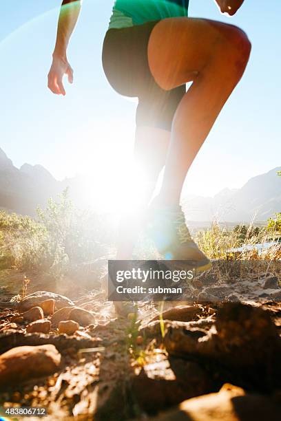 trail running - reserve athlete stock pictures, royalty-free photos & images