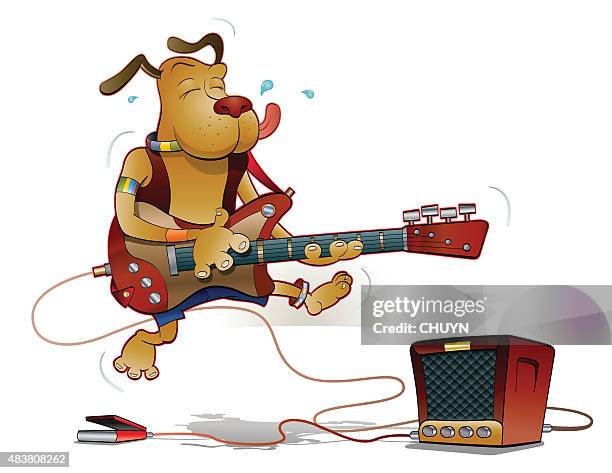 schaukeln die fahrt - rock dog stock-grafiken, -clipart, -cartoons und -symbole