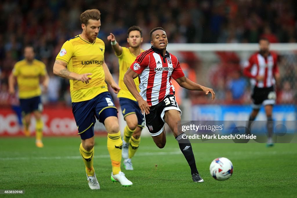 Brentford v Oxford United - Capital One Cup First Round