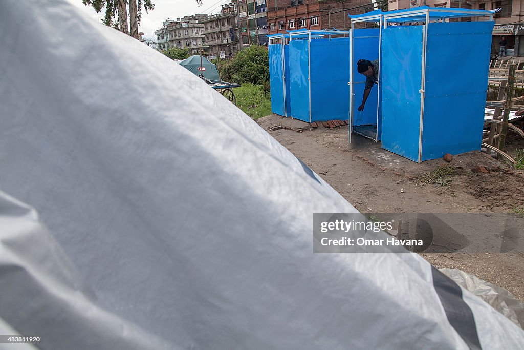 IDP Camps Give Shelter To Those Still Displaced After Nepal Earthquake