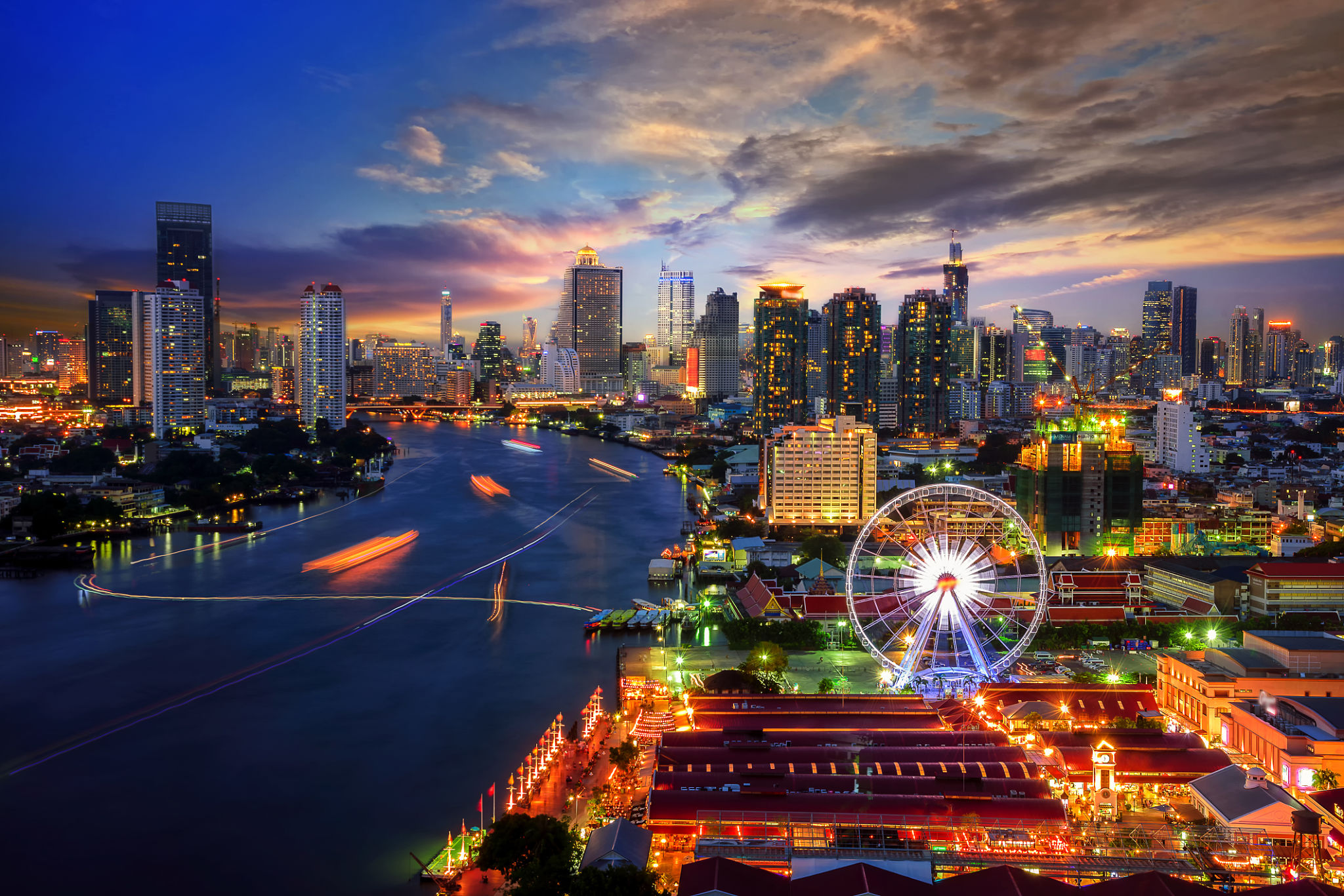 bangkok cityscape