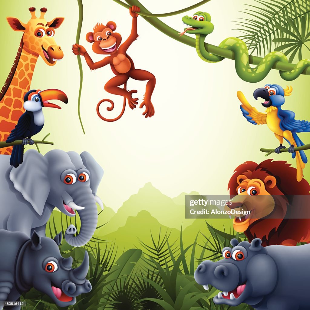 /id/483816415/vector/jungle-a... /id/483816415/vector/jungle-a...