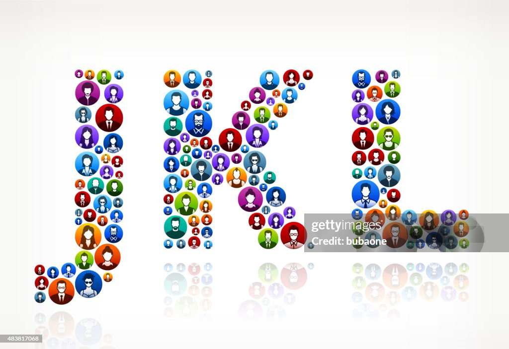 JKL People Faces Community and Communication Pattern.