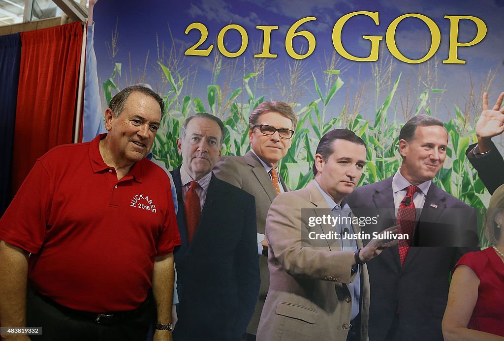 Presidential Candidates Stump At Iowa State Fair