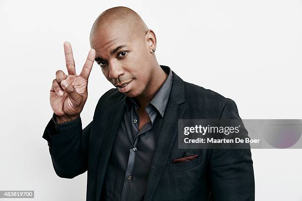 Actor Mehcad Brooks of CBS's 'Supergirl'' poses in the Getty Images Portrait Studio powered by Samsung Galaxy at the 2015 Summer TCA's at The Beverly...