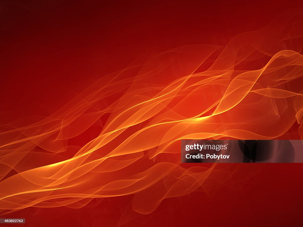 Hot red background