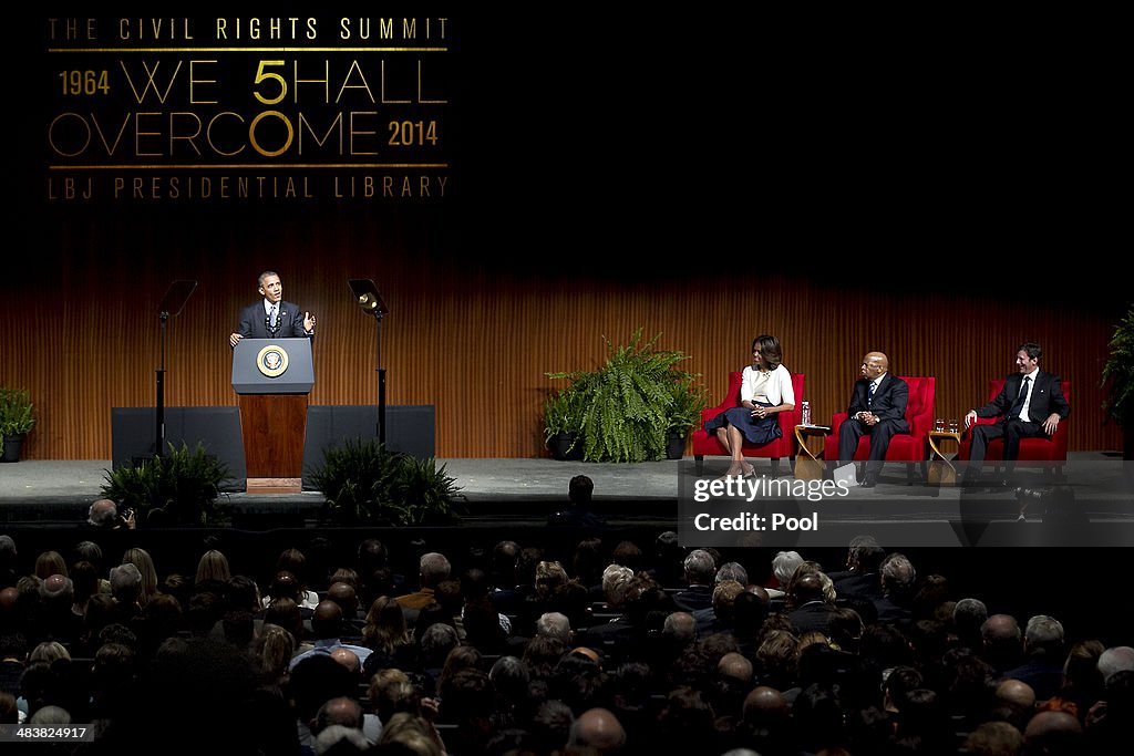 LBJ Presidential Library Hosts Summit Marking 50 Years Since Civil Rights Act Of 1964