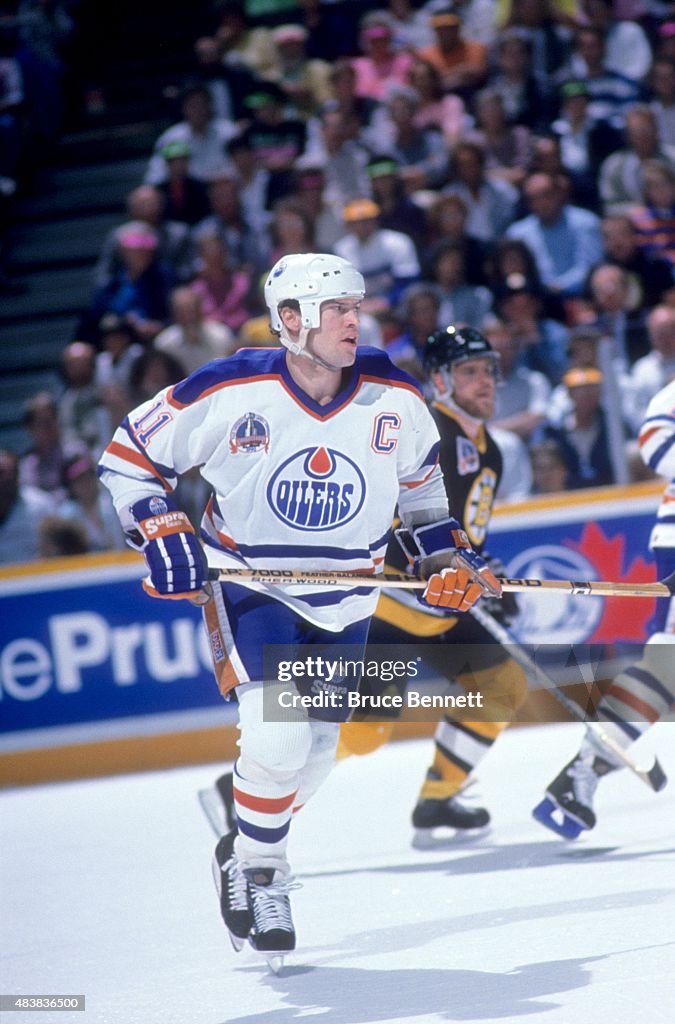 1990 Stanley Cup Finals: Boston Bruins v Edmonton Oilers